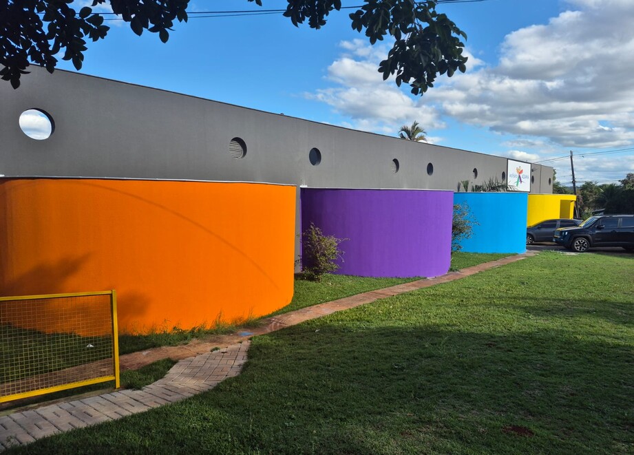 Fachada do instituto adama